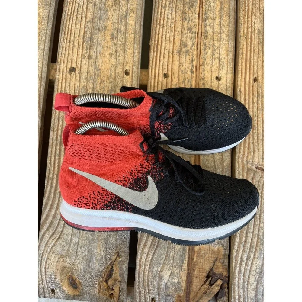 NIKE Zoom Pegasus‎ All Out Flyknit GS 844979-004 Youth Size 5.5